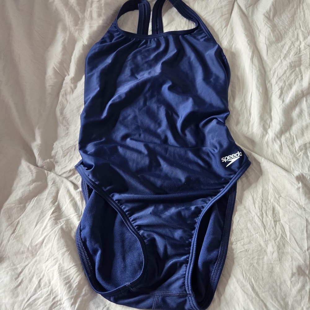 Speedo Navy Blue Swimsuit